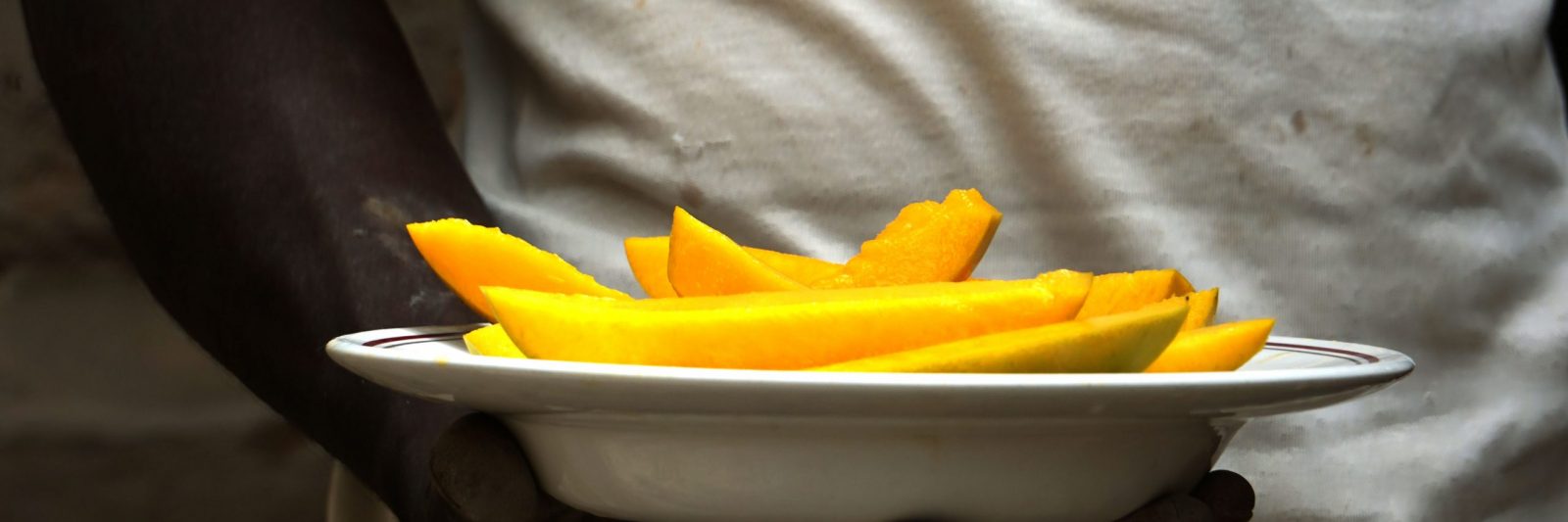 Fresh Mangos from our Garden